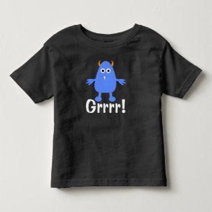 Les Tous Petits Monstre Bleu - T-Shirt en jersey fin pour tout-pet