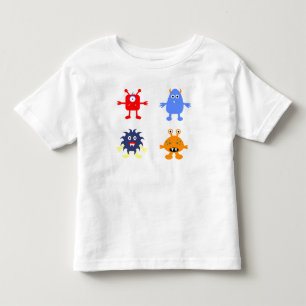 Les Tous Petits Monstre - T-Shirt en jersey fin pour tout-petit