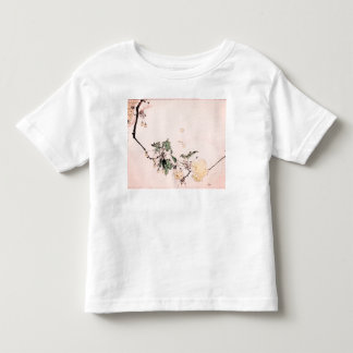 LES TOUS PETITS NOM PERSONNALISÉ T-SHIRT POUR TODDLERS FLEURS JAPO