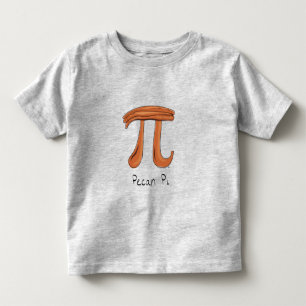 Les Tous Petits Pecan Pi Cute Math Pi Day T-Shirt pour bébé