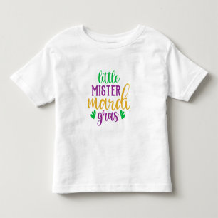 Les Tous Petits Petit Monsieur Mardi Gras T-Shirt pour tout-petit