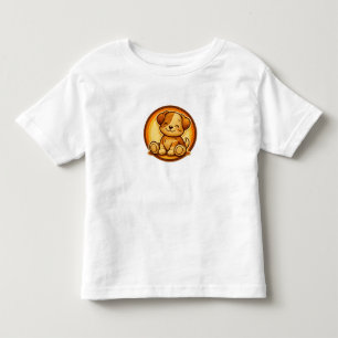 Les Tous Petits Petit T-Shirt pour Tout-Petit avec Patch Rétro de