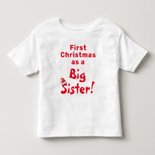 Les Tous Petits Premier T-shirt de Noël pour cadet enfant