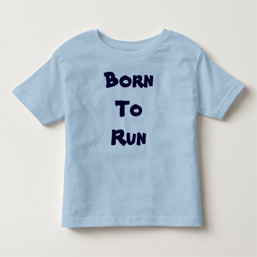 Les Tous Petits Soutenu pour courir le T-shirt de sonnerie (Devant)