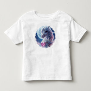 Les Tous Petits t-shirt chimmer à cordes blanches pour bébé