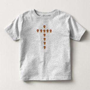 Les Tous Petits T-shirt croisé de tigre pour des enfants