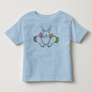 Les Tous Petits T-shirt de lapin de Pâques pour des enfants en ba
