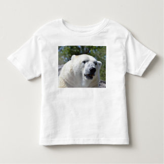 Les Tous Petits T-shirt d'ours blanc pour des enfants