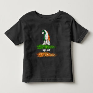 Les Tous Petits *~* T-Shirt Drapeau pour Tout-Petit Gnome Irlande 