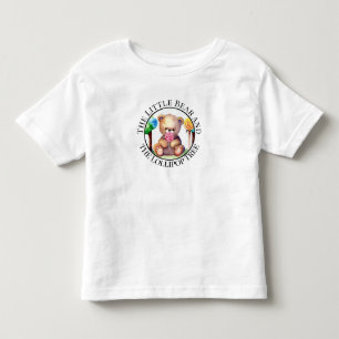 Les Tous Petits T-shirt enfant bébé pour bébé avec ours coloré et