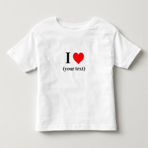 Les Tous Petits T-shirt fin pour tout-petit - personnalisable J'ai