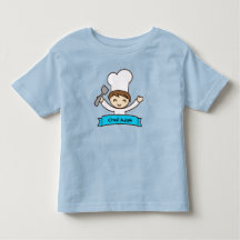 T-shirt graphique pour enfants "Petit Chef"