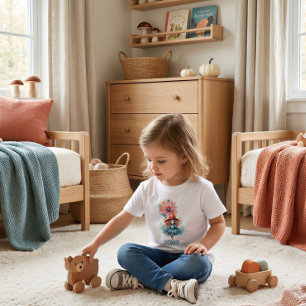 Les Tous Petits T-shirt Halloween sorcière personnalisé pour tout-