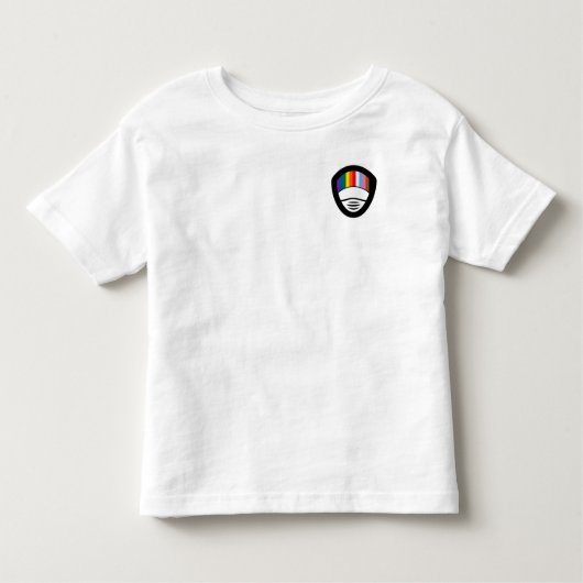 Les Tous Petits T-shirt pour bébé AOSA (logo avant et arrière) (Devant)