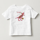 Les Tous Petits T-shirt pour enfant de 3 ans Three-Rex Dinosaur (Devant)