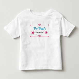 Les Tous Petits T-shirt pour fille douce de Pe-Paw