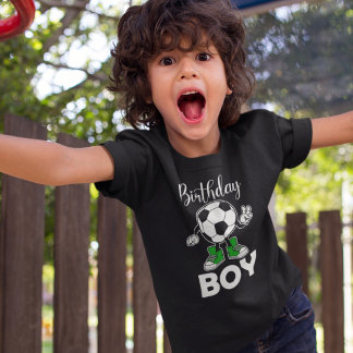 Les Tous Petits T-Shirt pour garçon d'anniversaire de football