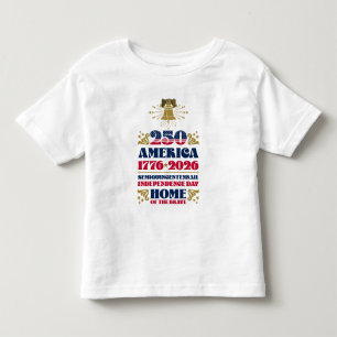 Les Tous Petits T-Shirt pour le 250e Anniversaire de l'Amérique 17