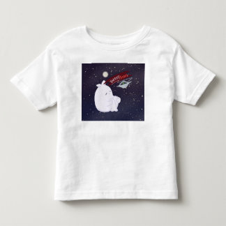 Les Tous Petits T-shirt pour tout-petit avec fantôme mignon et UFO