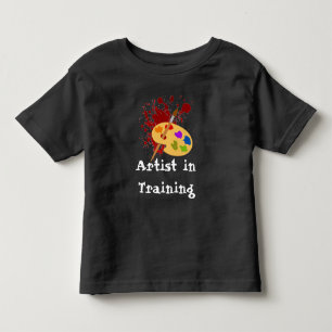 Les Tous Petits T-shirt pour tout-petit avec impression de peintre