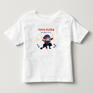 Les Tous Petits T-shirt pour tout-petit avec un ninja mignon pour 
