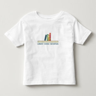 Les Tous Petits T-shirt pour tout-petit Bibliothèque, Livres, Aven