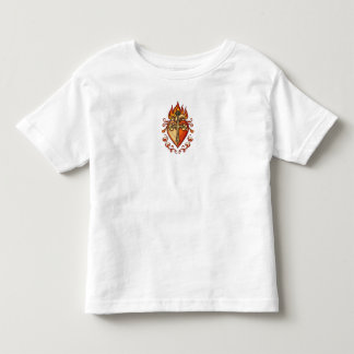 Les Tous Petits T-shirt pour tout-petit catholique du Sacré-Cœur