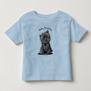 Les Tous Petits T-shirt pour tout-petit de chien Affenpinscher