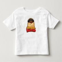 T-Shirt pour tout-petit Fun Doggo Burrito Cute Dac