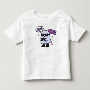 Les Tous Petits T-shirt pour tout-petit Halloween fantôme de joueu