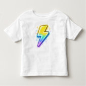 Les Tous Petits T-shirt pour tout-petit Lightning Bolt Y2K (Devant)