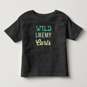 Les Tous Petits T-shirt pour tout-petit mignon comme mes boucles