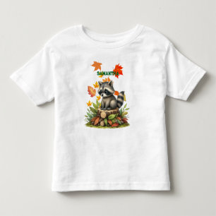 Les Tous Petits T-shirt pour tout-petit Raton Laveur Vêtement mign