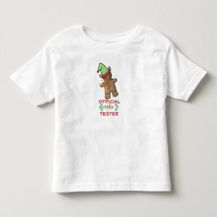 Les Tous Petits T-shirt pour tout-petit "Testeur de biscuits offic