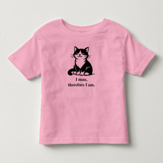 Les Tous Petits T-shirt pour tout-petit Zen Kitty – Joli design de