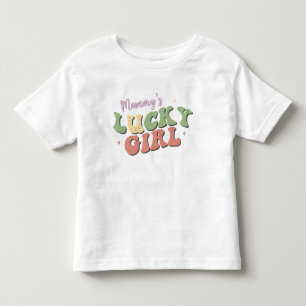 Les Tous Petits T-shirt pour tout-petits "La chanceuse de maman"