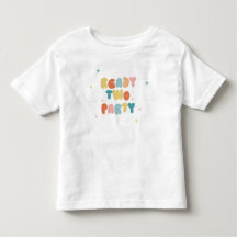 T-Shirt "Prêt à faire la fête" pour anniversaire d