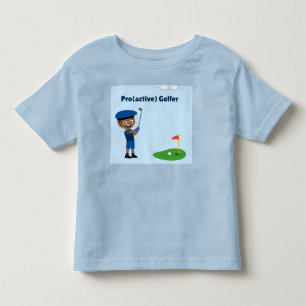 Les Tous Petits T-shirt Pro(actif) de golfeur pour garçons 