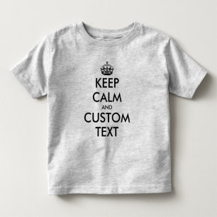 Les Tous Petits T-shirt Toddler pour le mème de calme personnalisé