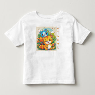 Les Tous Petits Whimsland Wildlife Wonderland - T-shirt pour enfan