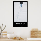 Les TRAILBLAZERS font monter les choses Poster dém (Cuisine)