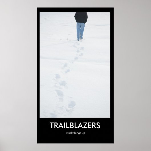 Les TRAILBLAZERS font monter les choses Poster dém (Devant)