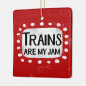 Les Trains Sont Mon Ornement De Jam (Gauche)