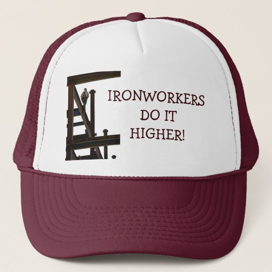 Les travailleurs du fer le font plus Casquette (Devant)