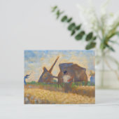Les travailleurs par Georges Seurat Carte postale (Debout devant)