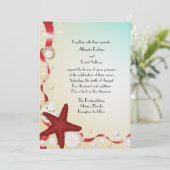 Les trésors du Faire-part de mariage marin (Debout devant)