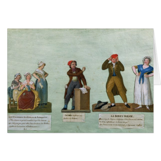 Les tricoteuses de Jacobin (Devant horizontal)