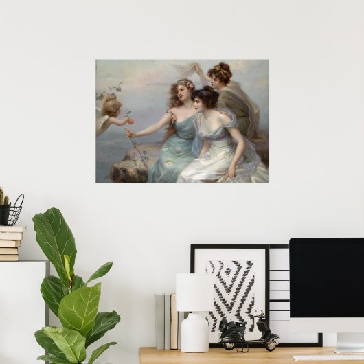 Les Trois Grâces d'Édouard Bisson - affiche (Bureau à domicile)