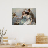 Les Trois Grâces d'Édouard Bisson - affiche (Cuisine)