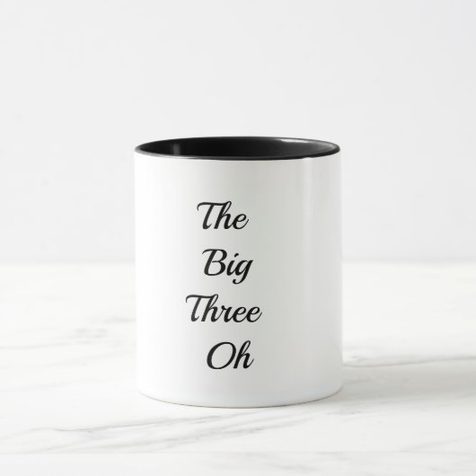 Les Trois Grands Oh - Mugs Joyeux 30 Ans (Centre)